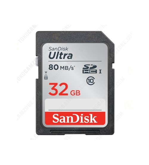 SDSDUNC-032G SanDisk Ultra SDHC UHS-I Class 10 80MB/s 32GB 